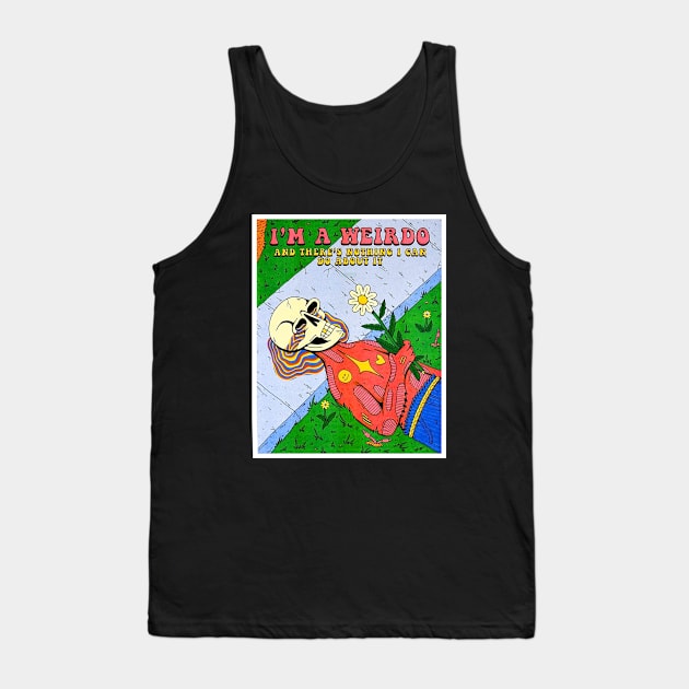 Weirdo Tank Top by BigOrangeShirtShop